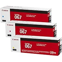 本日限定値下げ Canon 067 H カートリッジ シアン　イエロー Amazon | [ セット品 ] 純正品トナー カートリッジ067 3色セット