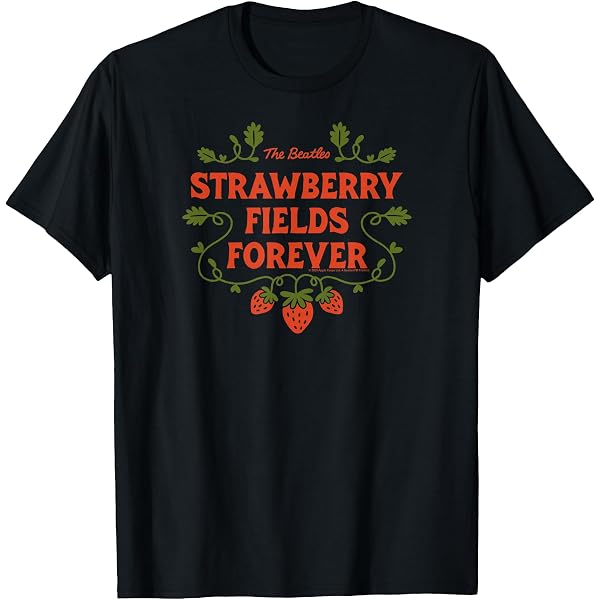 Amazon | ザ・ビートルズ - Strawberry Fields Forever 長袖Tシャツ