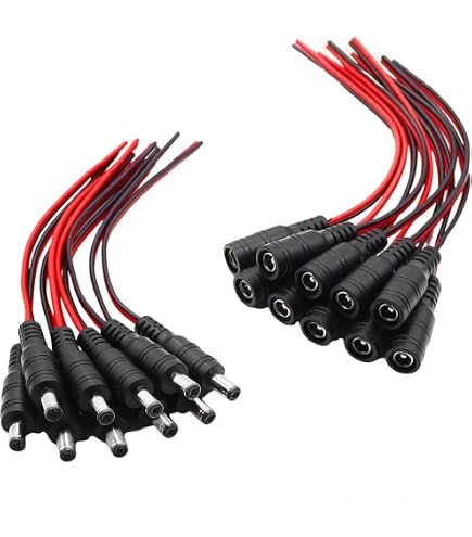Amazon.co.jp: Wave Connecting 【 2種類 12個セット 自作 5.5mm x 2.1
