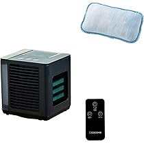 Amazon.co.jp : 【旧モデル】ここひえR7 ミニクーラー ブラック