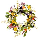 Cypressホームスプリングフローラル24インチWreath