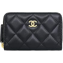[正規品 美品]CHANELシャネル キルティング ブラックコインパース❤️ vectorpremium_020-902304290012