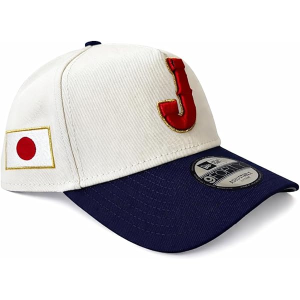 WBC 侍ジャパン 2026 公式キャップ, クリーム/ネイビー サイズ調整可能 000000168812-01.jpg?size=l&w=