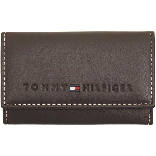 トミーヒルフィガー 牛革 6連キーケース CAMBRIDGE 17X017BK/0708