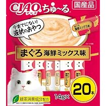 480本セット CIAOちゅーる　チャオちゅーる 6種 Amazon | チャオ (CIAO) ちゅ~る まぐろ 海鮮ミックス味 14g×20本 猫用