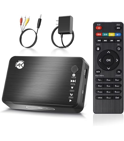 Amazon | AGPTEK HDMIメディアプレーヤー、-MKV/RM- HDDUSBドライブ