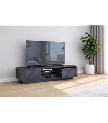 Amazon | テレビボード 鍵付き 引き出しいっぱい 桐製 幅120cm