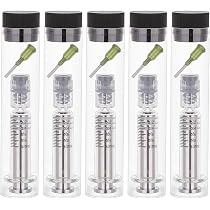 Amazon.co.jp: OLYCRAFT 5セット ガラスシリンジ 1ml 注射器 注射筒