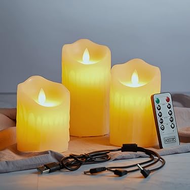 LEDキャンドル 10個セット イエロー Amazon | YINING キャンドルライト LED 蝋燭 クリスマス