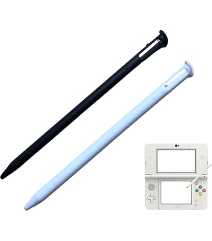 Amazon | スカーレットnet DS用 タッチペン 2本セット 白 黒 交換用 