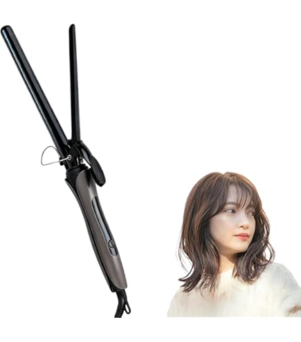 Amazon | クレイツ イオン カールアイロン 19mm ヘアアイロン