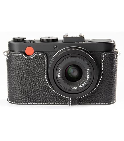 Amazon.co.jp: ライカ X2用カメラ・ケース/ブラック 18755 並行輸入品