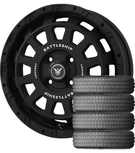 Amazon | 【軽自動車用】ロクサーニ バトルシップ 4 (15×5.0J 4