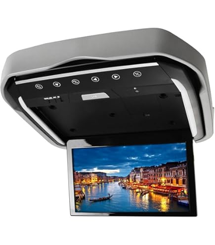LED HDルーフマウントモニター　フリップダウン　HDMI 新品　未使用 TV Amazon | INEX 200系 ハイエース ワイド ミドルルーフ フリップダウン