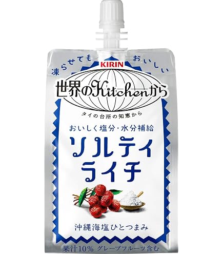 Amazon.co.jp: キリン 世界のKitchenから ソルティライチ 300gパウチ