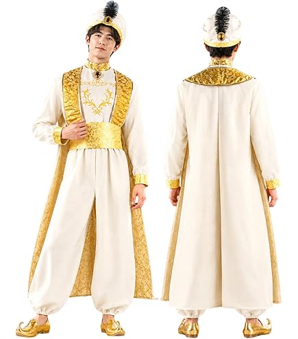 Amazon.co.jp: ハロウィン 仮装 アラジン ジーニー コスチューム