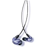 【VGP2024 金賞】SHURE シュア イヤホン : 有線 SE215SPE-PL-A パープル 高遮音性 ゲーム ゲーミング スペシャルエディション カナル型 ワイヤレス変換可(別売) MMCX リケーブル プロ仕様 低音強化 配信 音楽 オー
