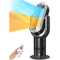 Amazon | 【節電対策】タワーファン 扇風機 羽なし 冷風 温風