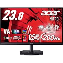 Amazon.co.jp: Acer 23.8インチ フルHD 200Hz 0.5ms(GTG) 広視野
