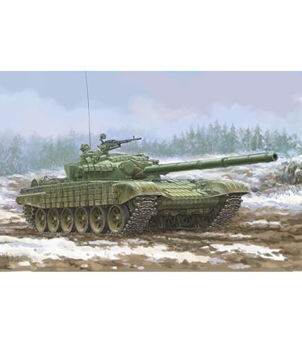 Amazon | トランペッター 1/35 ソビエト軍 T-72A 主力戦車 (Mod.1983
