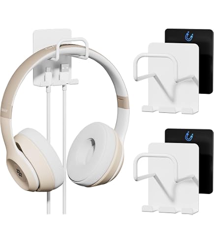 Amazon.co.jp: AUXPhome PCゲーム用ヘッドセットヘッドホンフック