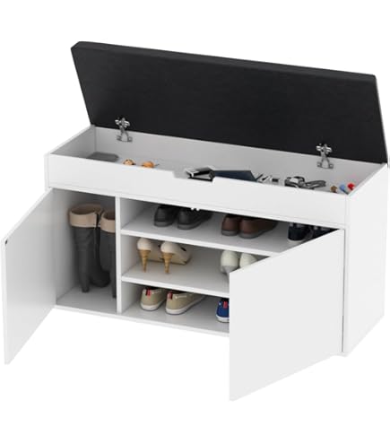 Amazon.co.jp: IKEA/イケア PINNIG ベンチ 靴収納付き79x52cm