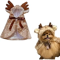 犬服 猫服 ペット用品 コスチューム クリスマス トナカイ マント ペット服 61aMLJfvjXL._AC_UL210_SR210,