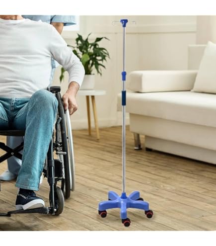 Amazon.co.jp: Bonarca 点滴スタンド 伸縮式 112～202cm対応 【 丸型