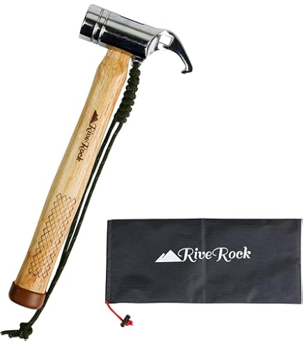 Amazon.co.jp: ペグ セット キャンプハンマー チタンペグ 30cm & 18cm