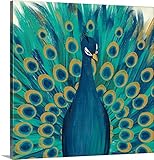 Veronique Charronプレミアムシックラップキャンバス壁アート印刷題名Proud as aピーコックI 36" x 36" 2174662_24_36x36_none