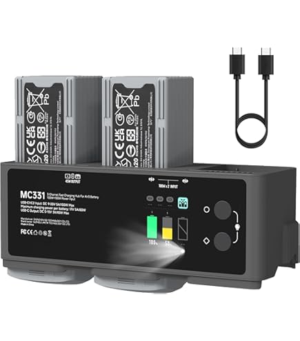 STARTRC デュアル充電ハブ DJI Air 3s /Air 3専用、65W Amazon.co.jp: STARTRC デュアル充電ハブ DJI Air 3s /Air 3専用、65W+