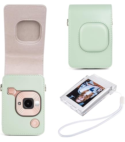 Amazon.co.jp: HIYQIN For FUJIFILM instax mini liplay ケース 