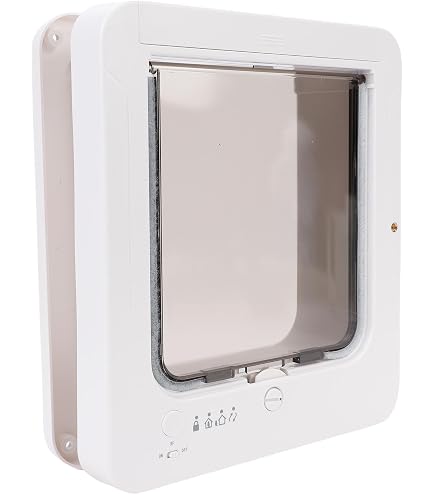 Amazon.co.jp: SureFlap Microchip Cat Door- White by SureFlap
