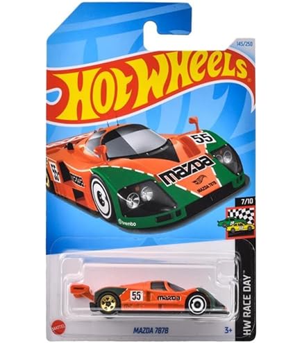 ミニカー Hot Wheels Mazda Hot Wheels Mazda 787B, Retro Racers 4/10 : Amazon.sg: Toys