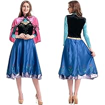 アナコスプレドレス Lサイズ フルセット（手袋なし、帽子付き） アナコスプレドレス sサイズ フルセット（手袋なし、帽子付き