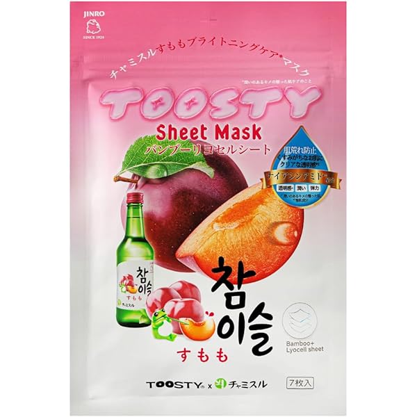 Amazon | TOOSTY X チャミスル シートマスク コラボ商品 第2弾