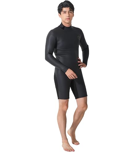 Amazon | FELLOW ウェットスーツ ロングスプリング 3mm チェストジップ