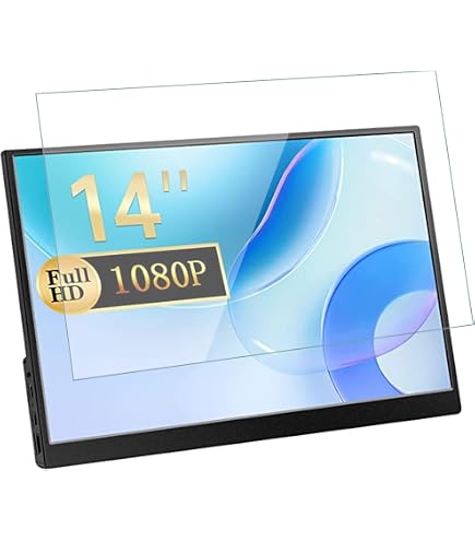 Amazon.co.jp: PDA工房 Intehill 14インチ モバイルモニター Q14ZA