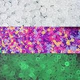 gresorth 800個UV &光反応性プラスチックビーズマルチカラーChanging IYブレスレット、ネックレス、キーチェーン6 x 7 mm