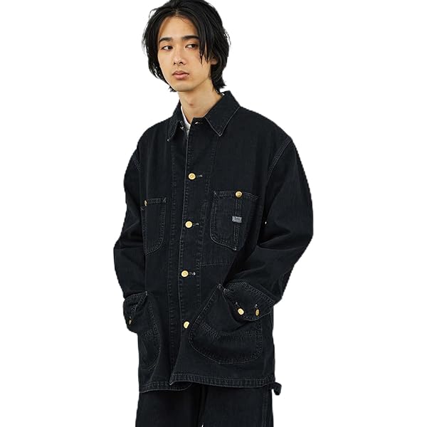 ウエストライド　カバーオール　ショールカラージャケット WEST RIDE ウエストライド デニムカバーオール ショールカラー