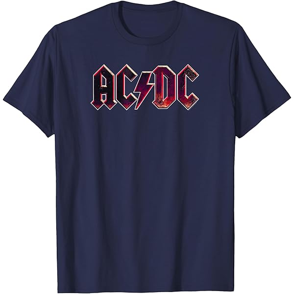 Amazon | ACDC マルチロゴ ロックミュージックバンド Tシャツ
