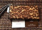 コーチ 財布 Coach Madison Ocelot Printed Zippy Wallet [並行輸入品]