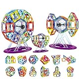 Aitsite 磁石ブロック マグネット 知育玩具 磁気おもちゃ マグネットブロック 3d立体パズル 学習玩具モデル 磁気付き積み木 空間認識能力 磁石立体パズル 贈り物 誕生日 プレゼント 出産祝い