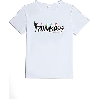 Amazon.co.jp: Zumba (ズンバ) Zumba Glow Tee Free Size 男女兼用