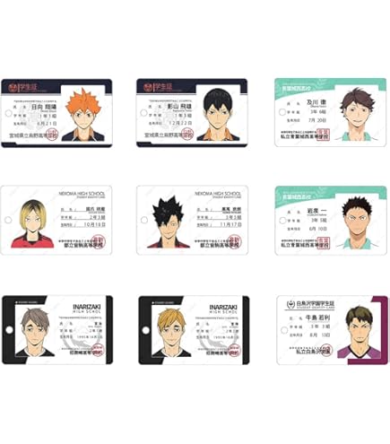 Amazon.co.jp: ZBDSSTXF ハイキュー パスケース カードケース