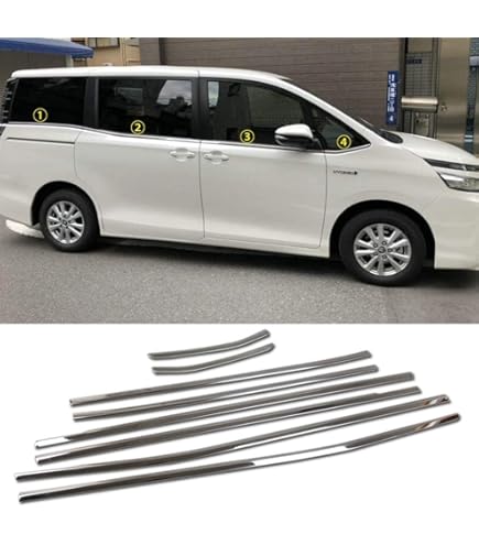 Amazon | 【BREED】 ノア ヴォクシー 80 系 85 系 ステンレス ウェザー