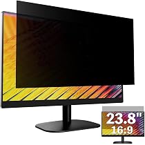 Amazon | 23.8インチ(16:9)マグネット式 覗き見防止フィルム