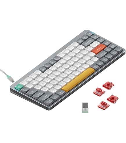 Amazon | nuphy Halo75 V2 メカニカル ゲーミング キーボード 75