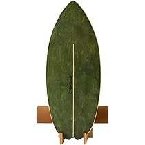 Amazon | XCMAN 天然木製バランスボード、室内 室外用バランス