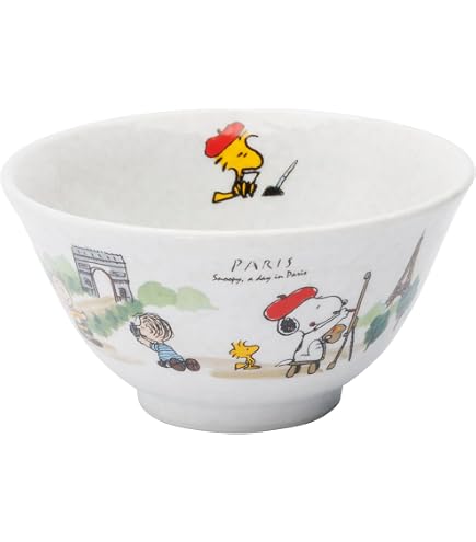 Amazon｜「 PEANUTS (ピーナッツ) 」 スヌーピー お茶碗 ライスボウル